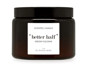 Фото товара Свеча ароматическая The Olphactory, BETTER HALF, Groom Cologne, 60 ч The Olphactory